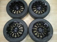 GRヤリス 新車はずし ポテンザレース 18インチ ENKEIアルミホイール 