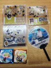 呪術廻戦 七海 建人 灰原 アクリルスタンド うちわ 缶バッジ