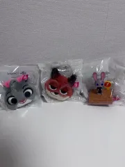 セタフィル ズートピア ぬいぐるみキーホルダー 2種＋ジュディ スパチュラ