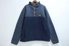 L.L.Bean エルエルビーン ハーフジップ フリース ネイビー ブルー系 Lサイズ 12-F122W/1/080