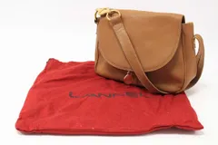 LANCEL ランセル ショルダーバッグ キャメル系 12-M107/1/060