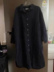 コーデュロイ ロング丈ワンピース