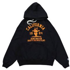 新品タグ付き】【TES/テス】TES COLLEGE SWEAT PARKA BLACK プル