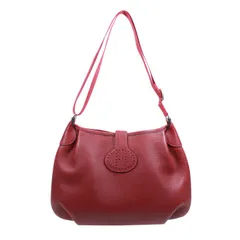 「ODJ CHIEN66様専用」HERMES ロデオドゥ ルージュアッシュ トリヨンレザー レッド ショルダーバッグ シルバー