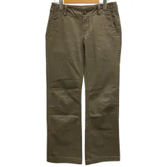 エディーバウアー EDDIE BAUER パンツ ボトムス コットン 無地 緑 グリーン