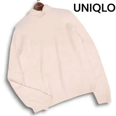 23AW★ UNIQLO ユニクロ 秋冬 高級 カシミヤ100%★タートルネック セーター ニット Sz.L レディース