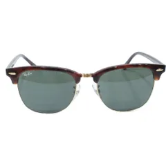 レイバン RAY BAN クラブマスター クラシック RB3016F サングラス メガネ スクエア べっこう調 55□19 145 ブラウン グリーン 系 0813