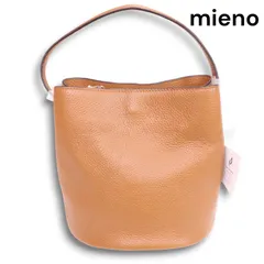 【新品 未使用】 mieno ミエノ 牛革 カウ レザー 2way ワンショルダー バッグ Sz.F レディース