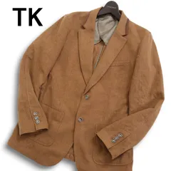 TK タケオキクチ 秋冬 ウール★ アンコン テーラード ジャケット ブレザー Sz.4 メンズ