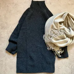 ジャーナルスタンダード レサージュ journal standard L’essage アシメデザイン タートルネックニット ウール セーター FREE 立体シルエット 上品 暖かい