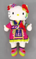 【中古】ぬいぐるみ ハローキティ ピューロランドコラボレーション ライブキャラBIGぬいぐるみ～ハローキティ・シナモロール～ 「サンリオキャラクターズ」