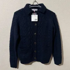 新品 ユニクロ UNIQLO カーディガン レディース ウール  S ネイビー カーディガン ボレロ 上着 重ね着 冬 防寒