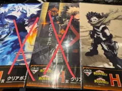 僕のヒーローアカデミア ヒロアカ h賞 ポスター (爆豪 勝己 緑 谷出久 轟)