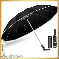 【2025新モデル・超大サイズ・12本骨】折りたたみ傘 ワンタッチ 自動開閉 逆折り式 メンズ傘 大きい おりたたみ傘 台風対応 梅雨対策 超撥水 晴雨兼用 紫外線遮蔽 UVカット 折り畳み傘 メンズ レディース 収納ポーチ付き 0