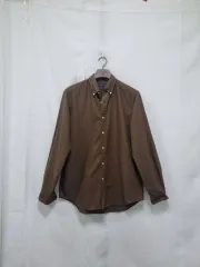 ワユース ポロ ラルフローレン ブラウン 長袖 シャツ