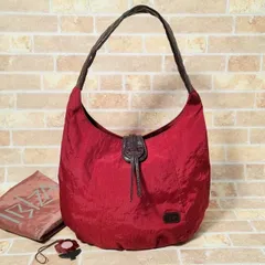 イビザ IBIZA ☆ ナイロン セミショルダーバッグ 日本製 Ｂ5OK ワインレッド系 ショルダーバッグ イビサ