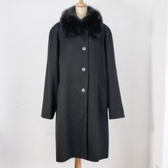 SAGA FURS ポンチョ カシミヤ100% ブルーフォックス M〜L - メルカリ