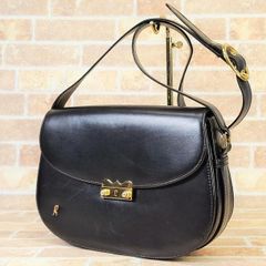 ⭐️極美品】 ROCHAS 黒 ハンドバッグ レザー ワンハンド Y2K - メルカリ