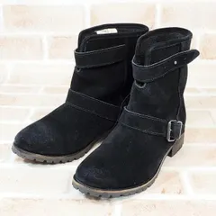 ディーゼル DIESEL☆ スエード ショートブーツ ブラック 24cm