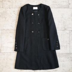 PAOLA FRANI ダークグレー、ブラック ロングコート、新品、未使用、M 