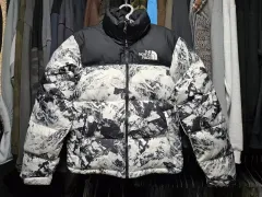 出品 (S)THE NORTH FACE ザノースフェイス 1996 ノベルティ ヌプシ ジャケット - ニュートラル グレー
