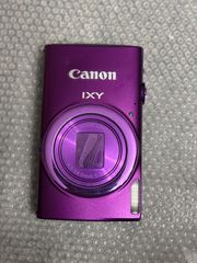 Canon IXY 430F パープル 動作確認済 本体のみ - メルカリ