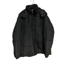 ZM1653 FIRST DOWN ファーストダウン ジャケット コート ブラック フード メンズ LL