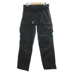 アルマーニエクスチェンジ A/X ARMANI EXCHANGE カーゴパンツ ベルト付き 30 M相当 黒 ブラック /Xのサムネイル