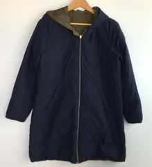 バックナンバー ライトオン フーデットコート レディース M ネイビー 3012202512080037