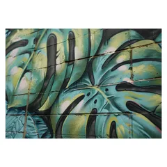 【B4サイズ(約25x36cm)】【lh-poster-4264】モンステラポスター トロピカル 熱帯植物 ハワイアン ボルシギアナ デリシオーサ アダンソニー 葉っぱ グリーン 植物 南国 インテリア アート