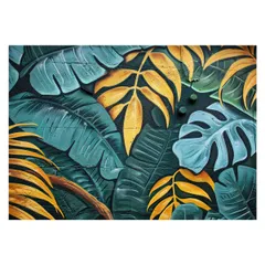 【B4サイズ（約25x36cm）】【lh-poster-4285】モンステラポスター トロピカル 熱帯植物 ハワイアン ボルシギアナ デリシオーサ アダンソニー 葉っぱ グリーン 植物 南国 インテリア アート