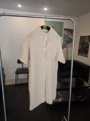 ナード ボタン ニット カーディガン