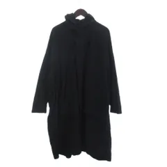 フィルマム FIRMUM ナイロンタッサーフードコート ロング丈 無地 黒