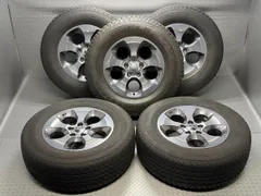 送料無料【5本セット】Jeep JK ラングラー 18インチ 7.5J +44.45 5穴127 純正 ホイール BS DUELER H/T 255/70R18  品番6AF49TRMAA (25090037)
