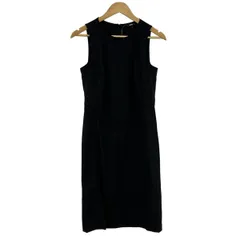 HUGOBOSS(ヒューゴボス) ワンピース レディース美品  - 黒 ノースリーブ