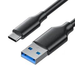 USB Type C ケーブル USB-A to USB-C ケーブル【10Gbpsデータ転送 60W(3A/20V)急速充電】 USB3.2 Gen2標準 QC3.0対応 MacBook ProR12113