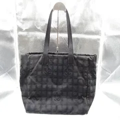 CHANEL シャネル ニュートラベルライン トートバッグ ブラック ココマーク