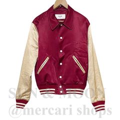 希少ヴィンテージ　CELINE/セリーヌ　ジャケット 希少 CELINE セリーヌ サテン テディジャケット 【44】 テテ着用