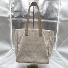 シャネルニュートラベルトートバッグクリーム色 キルティング トート 