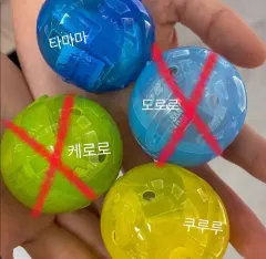 ケロロ、ドロロ、タママ、クルル めじるし ガチャ キーホルダー