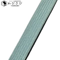 本場大島紬 付下げ 染大島 藤絹織物 証紙 根岸色 ふくよかサイズ K