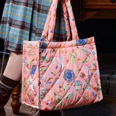 ハリーポッター　ハニーデュークス　キルティングバック　大容量　ピンク　可愛い