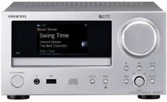 Used - Very Good Condition ONKYO Network CD Receiver, High-Resolution Compatible, Silver, CR-N775(S)