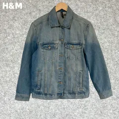 H&M ライトブルー デニムジャケット Sサイズ
