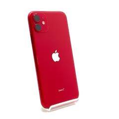 iPhone 11 128GB レッド SIMフリー 白ロム 動作確認済 76%【全額返金保証】【最速発送】