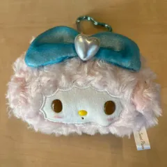 マイスウィートピアノ　ぬいぐるみポーチ　ブルー