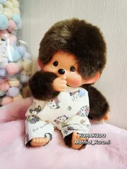 No.MON-1217 モンコスM サロペット 単品 #お座りモンチッチMに着れます 20251209-03 琥珀堂 Mofmof_Kurumi