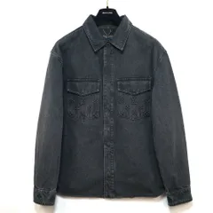 【SN9】　美品】ルイヴィトン　デニムジャケット　38　Mサイズ　ブラウン Louis Vuitton(ルイヴィトン) デニムジャケット(メンズ) - 海外通販のBUYMA