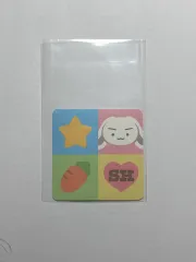 ATEEZ エイティーズ 8room ポップアップ ソンファ(SEONGHWA) シルバー BUNNY ステッカー