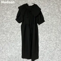 Hudson honey ブラック シャツワンピース 半袖 Mサイズ
